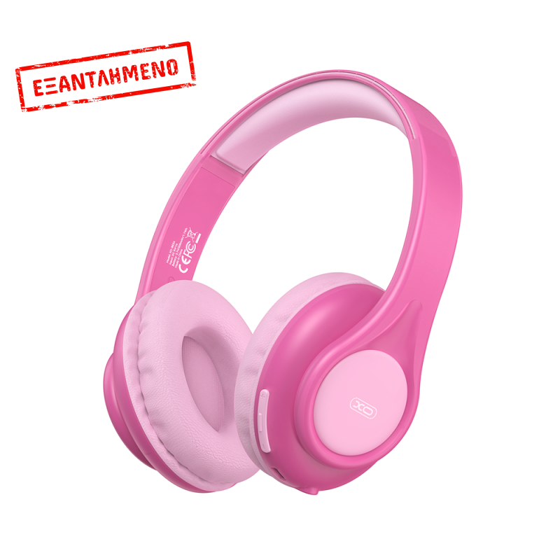 XO BE54 Παιδικά Ακουστικά Κεφαλής Cartoon Ροζ XO BE54 Παιδικά Ακουστικά Κεφαλής Cartoon Ροζ