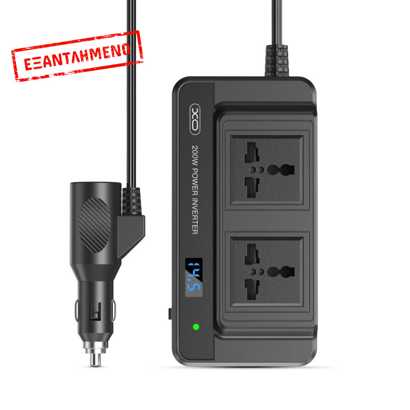 XO CZ011 Σταθμός Πολλαπλής Φόρτισης Αυτοκινήτου 200W XO CZ011 Σταθμός Πολλαπλής Φόρτισης Αυτοκινήτου 200W