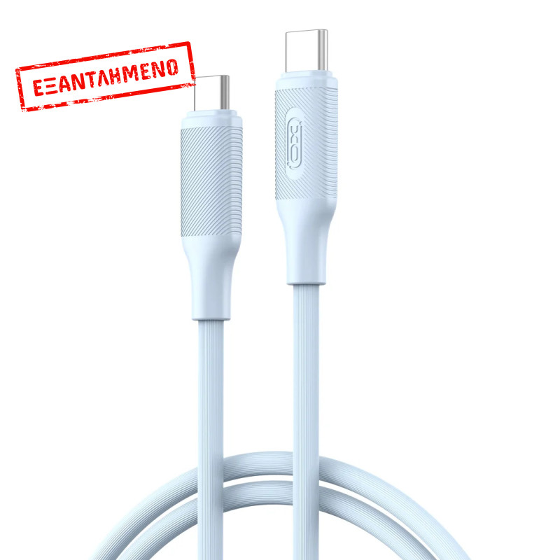 XO NB-Q265B PD 60W Type-C Σε Type-C Μινιμαλιστικό Καλώδιο (Μπλε) XO NB-Q265B PD 60W Type-C Σε Type-C Μινιμαλιστικό Καλώδιο (Μπλε)