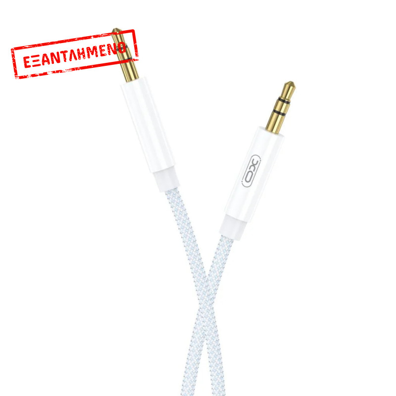 XO NBR211C Καλώδιο Ήχου 3.5mm σε 3.5mm Άσπρο XO NBR211C Καλώδιο Ήχου 3.5mm σε 3.5mm Άσπρο