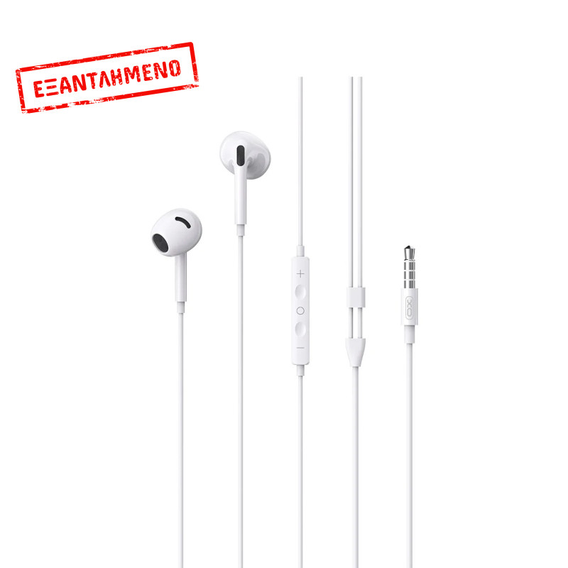 XO EP77 Ακουστικά έκτης γενιάς 3,5 mm λευκό XO EP77 Ακουστικά έκτης γενιάς 3,5 mm λευκό