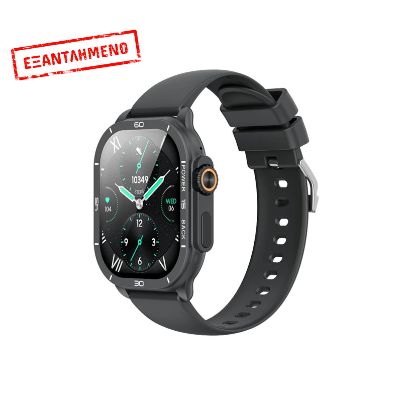 XO J12 AMOLED Smart Αθλητικό Smartwatch Ανθρακί XO J12 AMOLED Smart Αθλητικό Smartwatch Ανθρακί