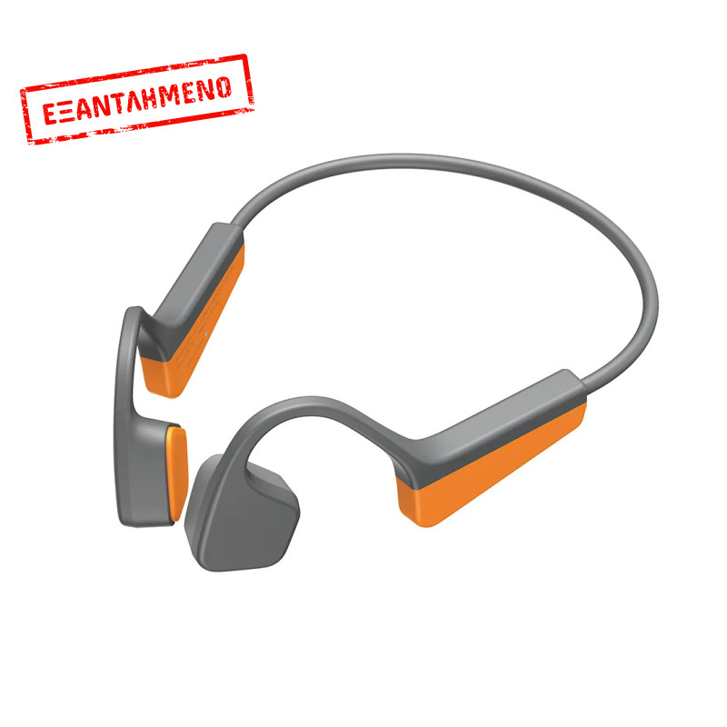 XO BD2 Ακουστικά Bluetooth Light Bone Conduction Πορτοκαλί+Γκρί