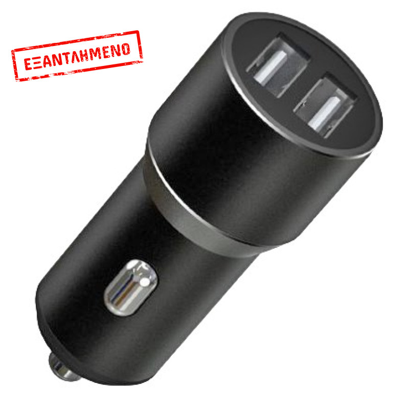 XO CC30 Μεταλλικός Φορτιστής Αυτοκινήτου Μαύρο XO CC30 Μεταλλικός Φορτιστής Αυτοκινήτου Μαύρο