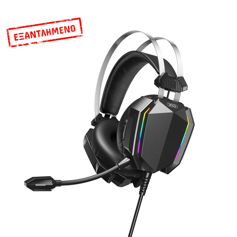 XO GE-07 Στατικά RGB Long mic Gaming Ακουστικά USB+Dual 3,5mm XO GE-07 Στατικά RGB Long mic Gaming Ακουστικά USB+Dual 3,5mm