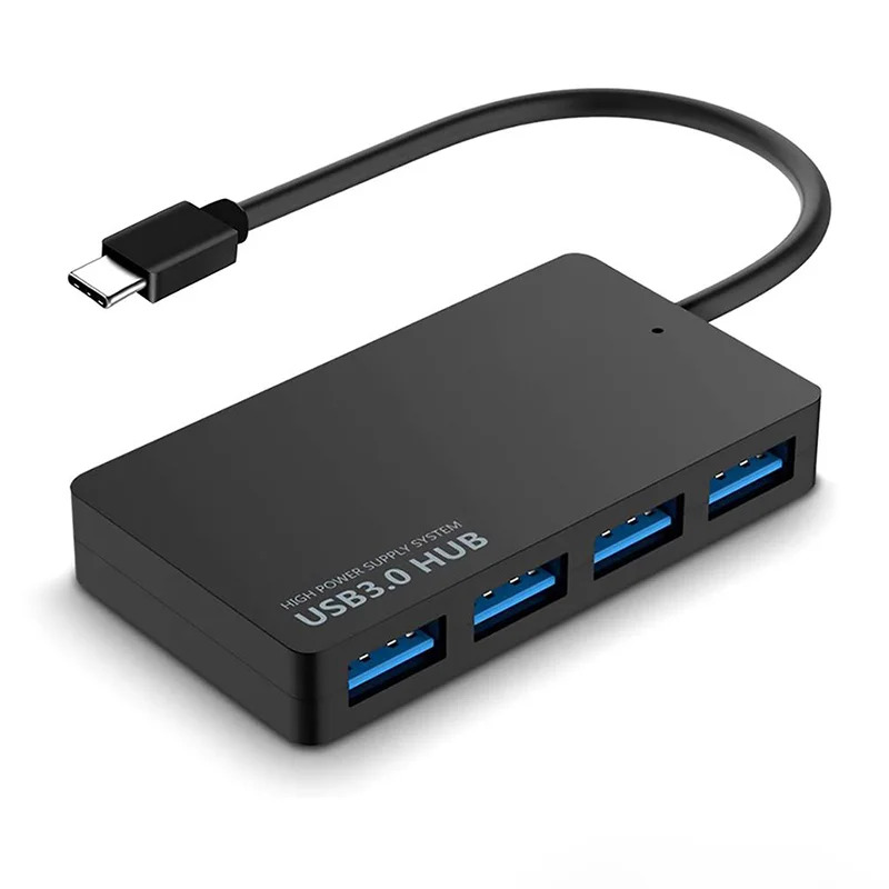 Μετατροπέας USB C Docking Station Hub 4 σε 1 USB 3.1 Type C σε 4 Θύρες USB 3.0 Μετατροπέας USB C Docking Station Hub 4 σε 1 USB 3.1 Type C σε 4 Θύρες USB 3.0