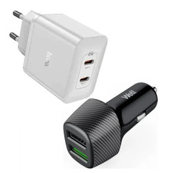 Φορτιστές (Πρίζας & Αυτοκινήτου)