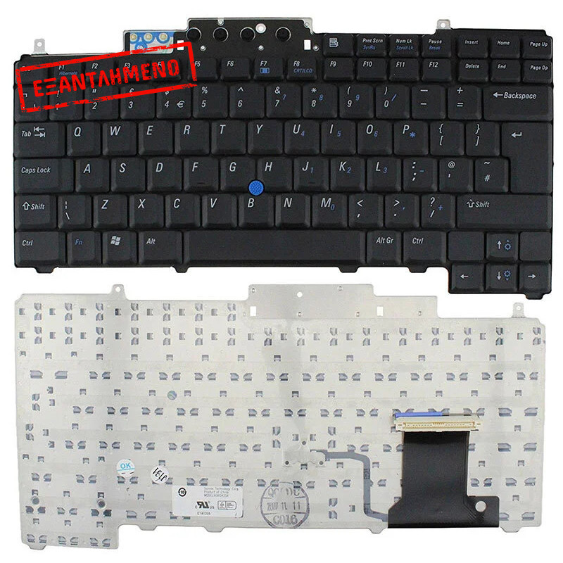 Πληκτρολόγιο Laptop Dell Latitude D620 D630 D631 D820 D830 - Μεταχειρισμένο Πληκτρολόγιο Laptop Dell Latitude D620 D630 D631 D820 D830 - Μεταχειρισμένο