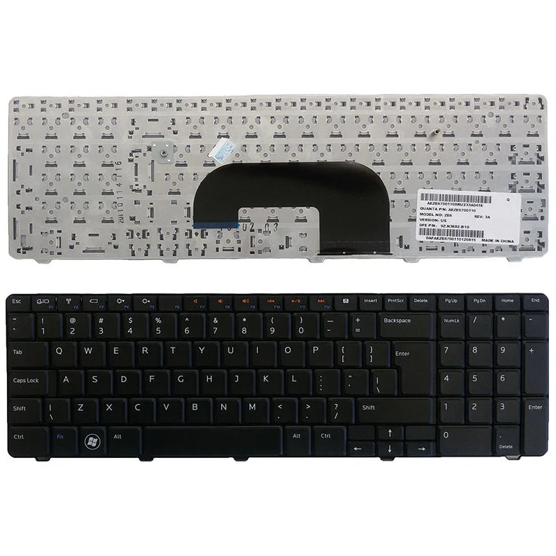 Πληκτρολόγιο Laptop DELL Inspiron 17R N7010 - Καινούριο Πληκτρολόγιο Laptop DELL Inspiron 17R N7010 - Καινούριο