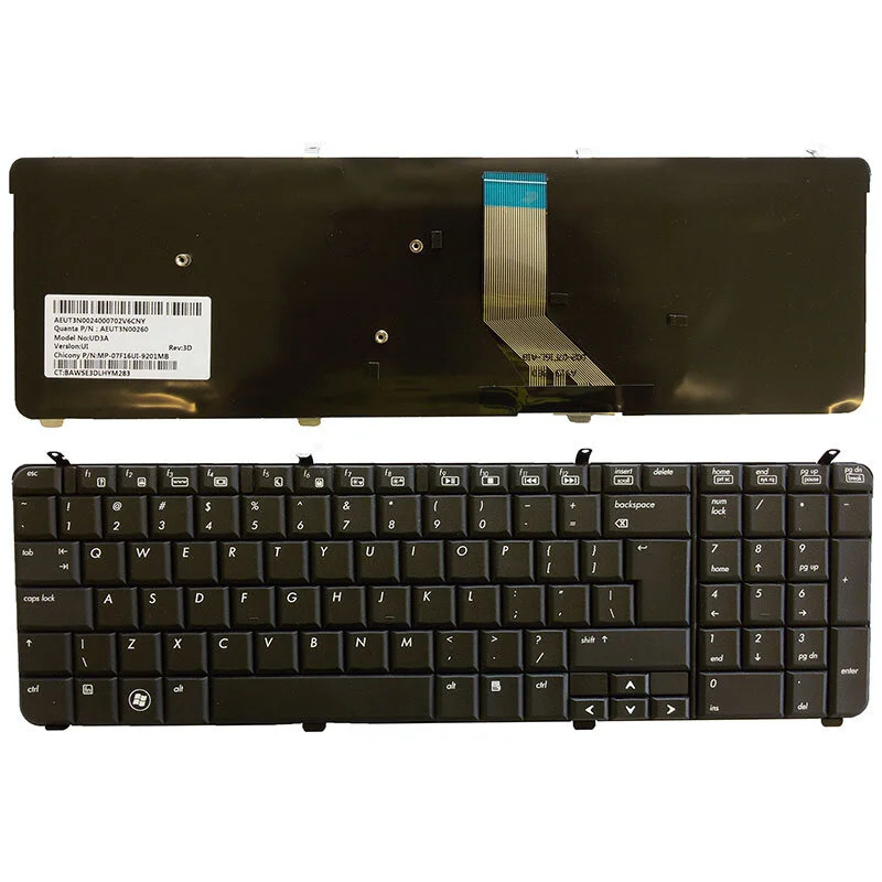 Πληκτρολόγιο Laptop HP Pavilion Dv7-2000 dv7-2200 dv7-3000 - Καινούριο Πληκτρολόγιο Laptop HP Pavilion Dv7-2000 dv7-2200 dv7-3000 - Καινούριο