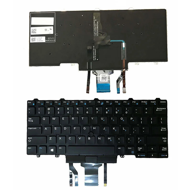 Πληκτρολόγιο Laptop Dell Latitude E5450 E5470 E5480 E5490 ΦΩΤΙΖΟΜΕΝΟ - Καινούριο Πληκτρολόγιο Laptop Dell Latitude E5450 E5470 E5480 E5490 ΦΩΤΙΖΟΜΕΝΟ - Καινούριο