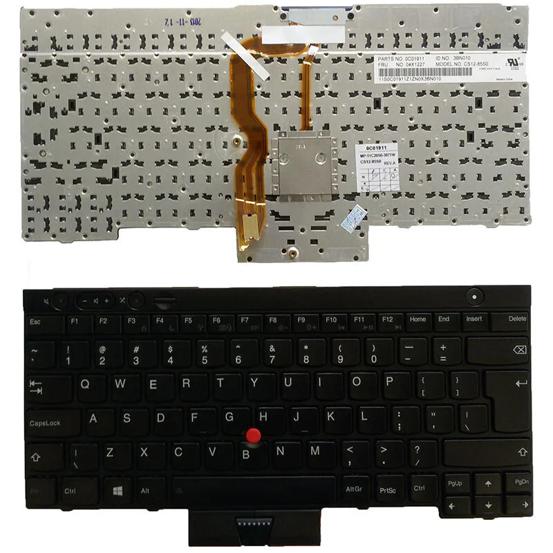Πληκτρολόγιο Laptop IBM Lenovo ThinkPad T430, T430I, T430S, T530, W530, W520, X230, X230I, X230T, L430, L530 - GRADE A