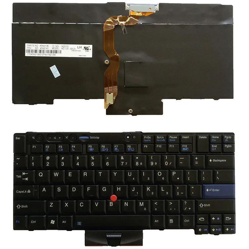 Πληκτρολόγιο Laptop IBM Lenovo ThinkPad T400S, T410, T410I, T410S, T420, T420I, T420S, T510, T510i, T520, W510, W520, X220, X220I, X220S, X220T - Καινούριο Πληκτρολόγιο Laptop IBM Lenovo ThinkPad T400S, T410, T410I, T410S, T420, T420I, T420S, T510, T510i, T520, W510, W520, X220, X220I, X220S, X220T - Καινούριο