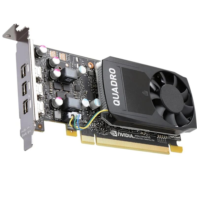 DELL nVidia Quadro P400 2GB Low Profile - GRADE A