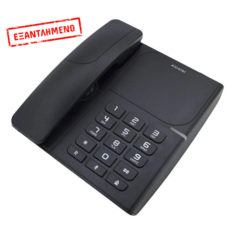 Σταθερό Ψηφιακό Τηλέφωνο Alcatel T28 Μαύρο