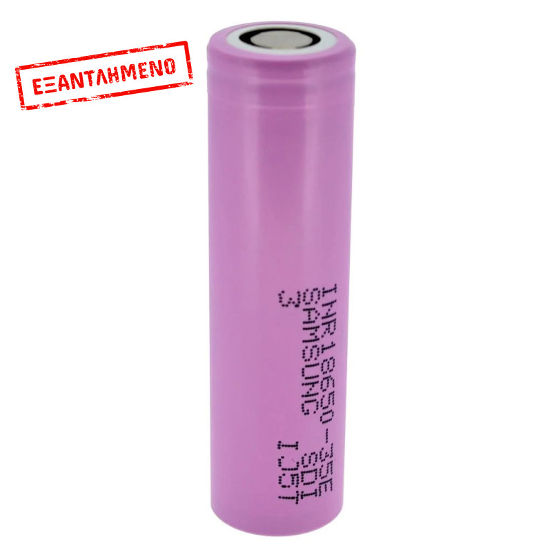 Επαναφορτιζόμενη Μπαταρία Βιομηχανικού Τύπου, Samsung 18650 INR18650-35E Li-ion 3.7V 3400mAh 13A Επαναφορτιζόμενη Μπαταρία Βιομηχανικού Τύπου, Samsung 18650 INR18650-35E Li-ion 3.7V 3400mAh 13A