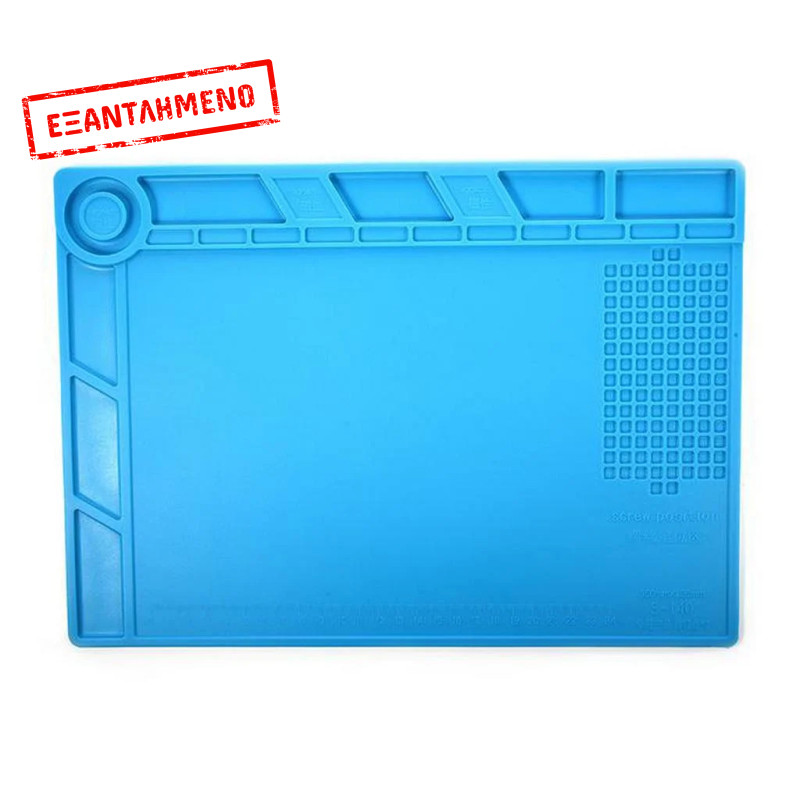 Αντιστατικός Τάπητας για Πάγκο Εργασίας S-140 με Μαγνητικό Πλαίσιο Μπλε 35x25cm