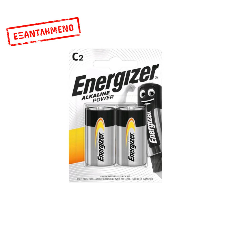 Μπαταρία Αλκαλική Energizer Alkaline Power LR14 size C Τεμ. 2