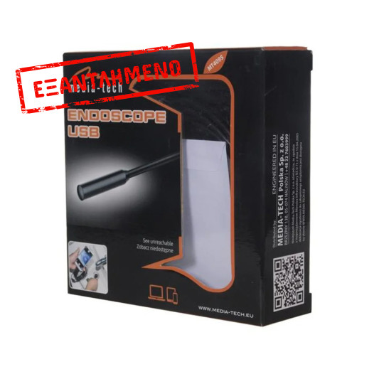 Ενδοσκοπική Κάμερα Media-Tech MT4095 USB IP67 με Ενσύρματη Σύνδεση και Καλώδιο 5μ.