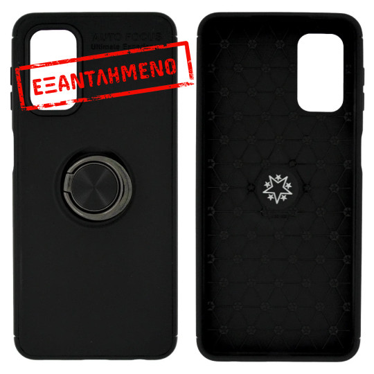 Θήκη Ancus Autofocus Shockproof με Ring Holder για Samsung A13 A135F A137F A32 A326B M32 M326B Μαύρη