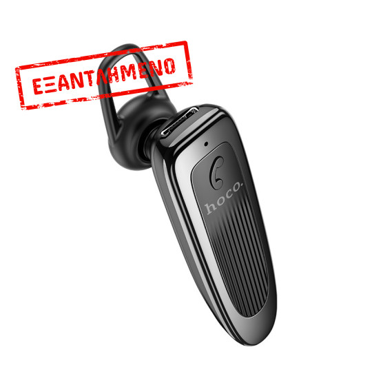 Wireless Hands Free Hoco E60 Brightness Business V.5.0 Μαύρο με Πλήκτρο Ελέγχου και 10 Ώρες Ομιλίας