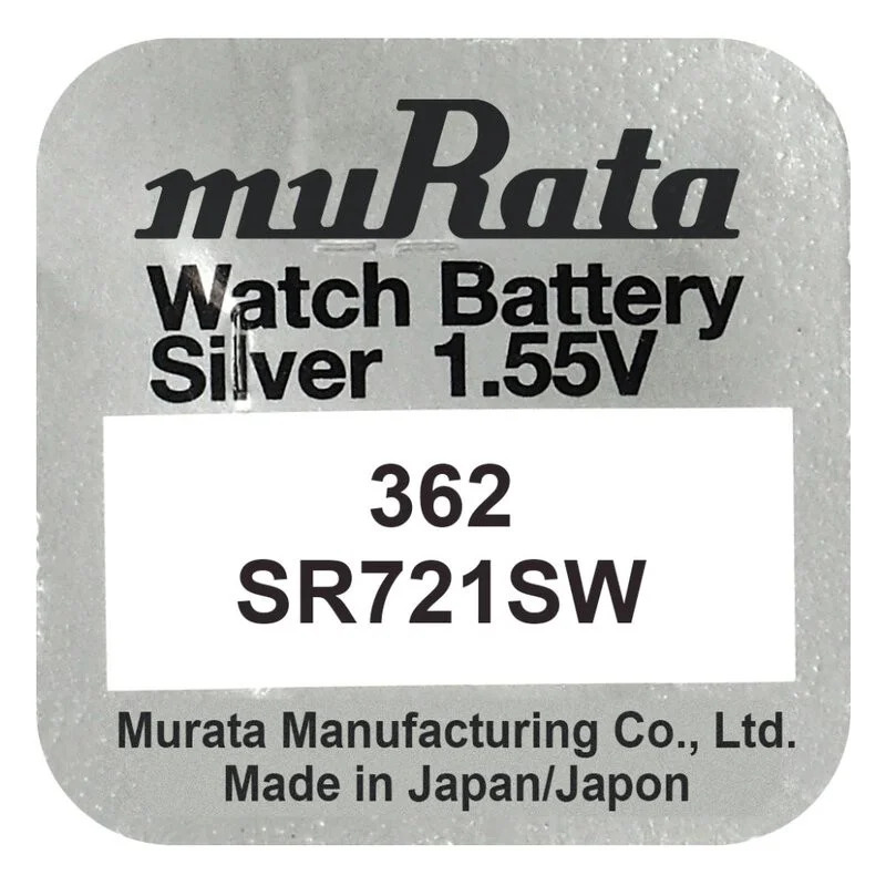 Buttoncell Murata 362-361 SR721SW Τεμ. 1 Buttoncell Murata 362-361 SR721SW Τεμ. 1