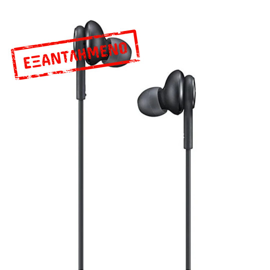 Hands Free Stereo Samsung Earphones EO-IC100BB USB-C Μαύρο με Μικρόφωνο και Πλήκτρο Λειτουργίας 1.2m