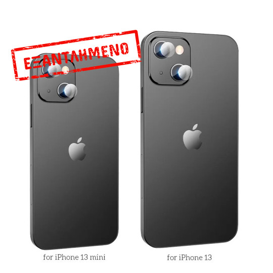 Tempered Glass Hoco V11  Film Κάμερας για Apple iPhone 13 mini Anti-Fingerprint Μαύρο