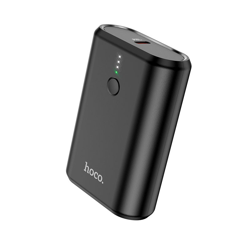 Power Bank Hoco Q3 Mayflower 10000mAh PD20W+QC3.0 Mini Size Έξοδος USB-C και Έξοδος USB-A  Μαύρο