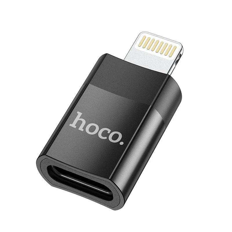 Αντάπτορας Hoco UA17 Lighnting σε USB-C Μαύρο Υποστηρίζει Φόρτιση 2A και Μεταφορά Δεδομένων Αντάπτορας Hoco UA17 Lighnting σε USB-C Μαύρο Υποστηρίζει Φόρτιση 2A και Μεταφορά Δεδομένων