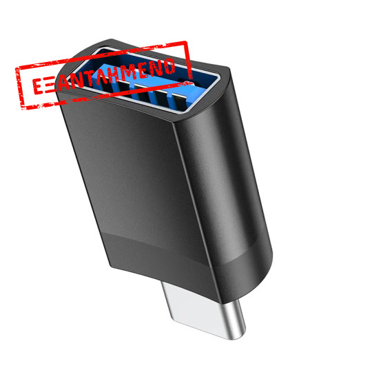 Αντάπτορας Hoco UA17 USB-C σε USB 3.0 με Λειτουργία OTG και Δυνατότητα Φόρτισης 5V / 2A Μαύρο Αντάπτορας Hoco UA17 USB-C σε USB 3.0 με Λειτουργία OTG και Δυνατότητα Φόρτισης 5V / 2A Μαύρο