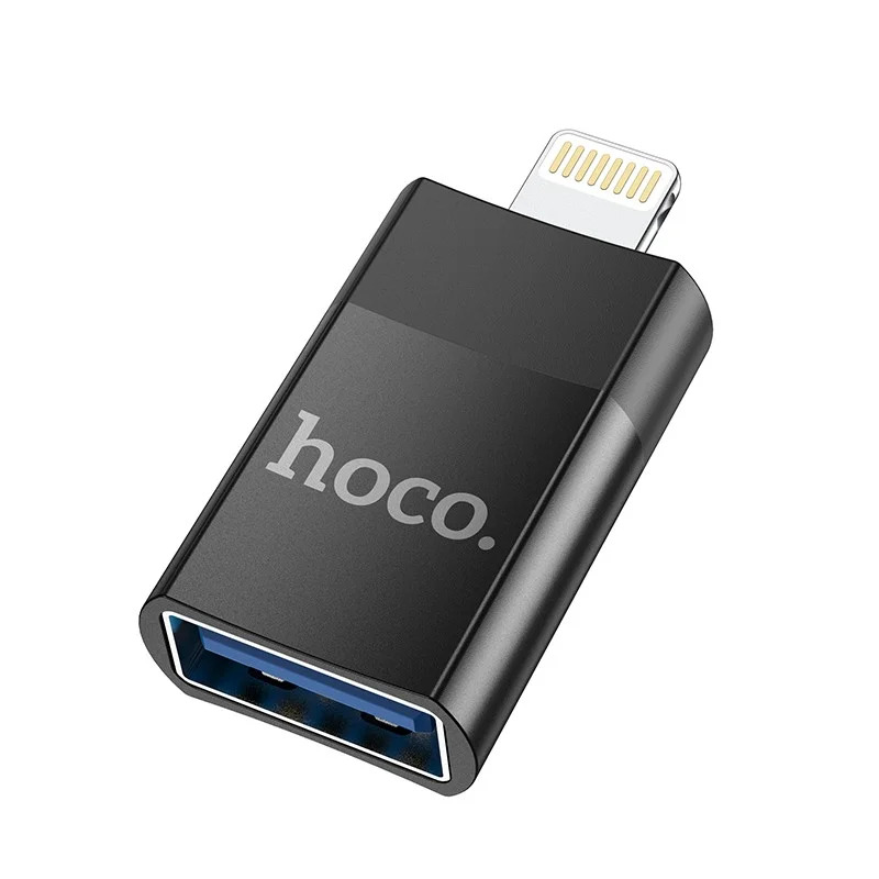 Αντάπτορας Hoco UA17 Lightning σε USB 2.0 με Λειτουργία OTG Μαύρο Αντάπτορας Hoco UA17 Lightning σε USB 2.0 με Λειτουργία OTG Μαύρο