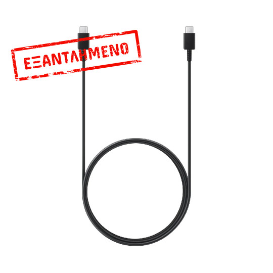 Καλώδιο σύνδεσης Samsung EP-DX310JBEGEU USB-C σε USB-C Μαύρο Original 3A 1.8m