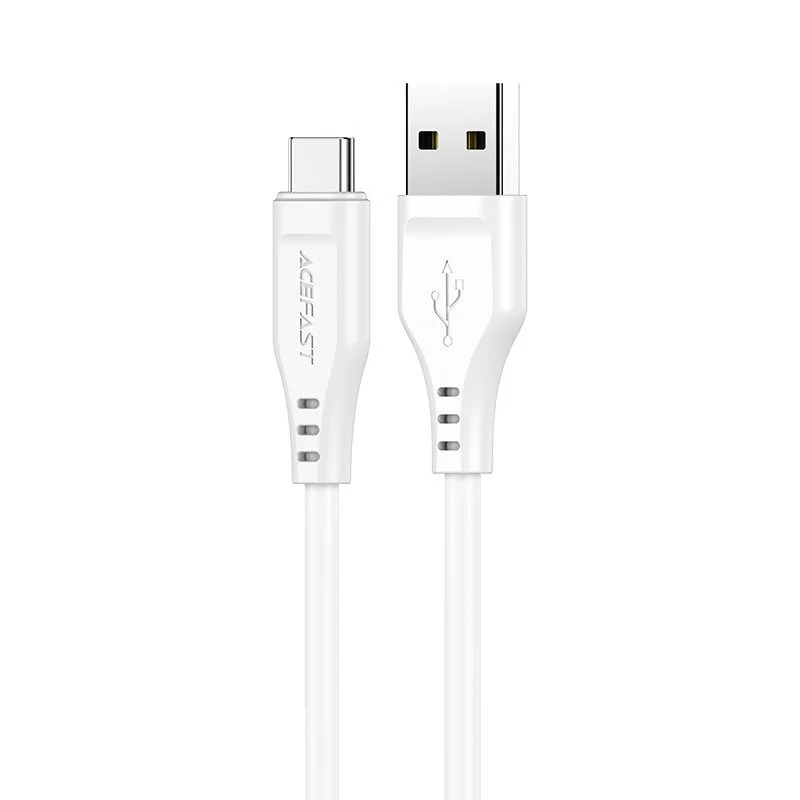 Καλώδιο Acefast C3-04 USB-A σε USB-C 3A Λευκό 1.2m Καλώδιο Acefast C3-04 USB-A σε USB-C 3A Λευκό 1.2m