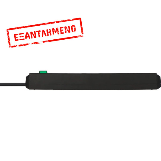 Πολύπριζο Brennenstuhl με 6 Θύρες Εισαγωγής Σούκο και Διακόπτη Ασφαλείας On/Off Καλώδιο 1.5 μ IP20 Μαύρο Πολύπριζο Brennenstuhl με 6 Θύρες Εισαγωγής Σούκο και Διακόπτη Ασφαλείας On/Off Καλώδιο 1.5 μ IP20 Μαύρο