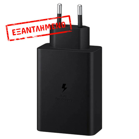 Φορτιστής Ταξιδίου Samsung T6530NBE Trio 2 x USB-C + USB PD3.0 65W 3A Μαύρος Φορτιστής Ταξιδίου Samsung T6530NBE Trio 2 x USB-C + USB PD3.0 65W 3A Μαύρος
