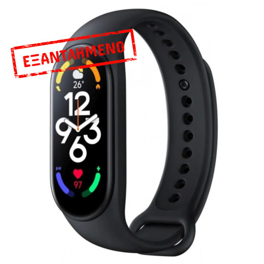 Xiaomi Smart Band 7 Αδιάβροχο έως 5ATM 1.62" AMOLED Οθόνη 180mAh Μαύρο