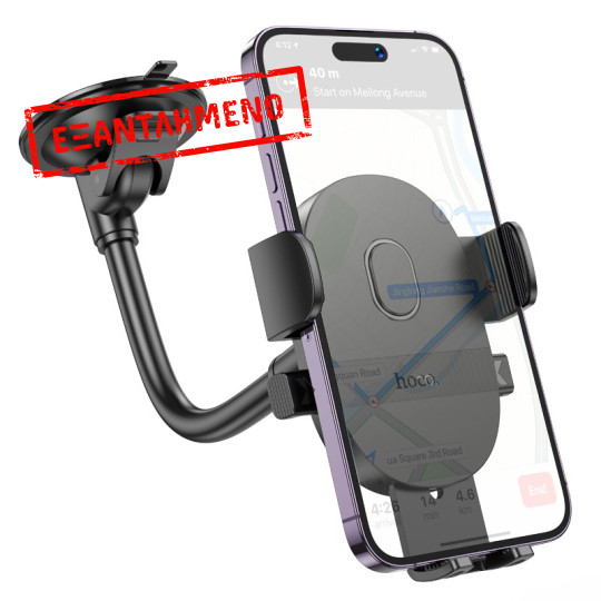 Βάση Στήριξης Αυτοκινήτου Hoco H20 Mighty One-Button για Παρμπρίζ Περιστρεφόμενη 360° Μαύρη 4.7"-7" Βάση Στήριξης Αυτοκινήτου Hoco H20 Mighty One-Button για Παρμπρίζ Περιστρεφόμενη 360° Μαύρη 4.7"-7"