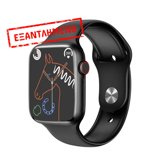 Smartwatch Hoco Y12 Sports IP67 1.96" IPS Screen με Δυνατότητα Κλήσεων Μαύρο