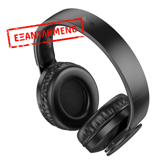 Wireless Ακουστικά Stereo Hoco W45 Enjoy V5.3 4 00mAh AUX Μαύρα