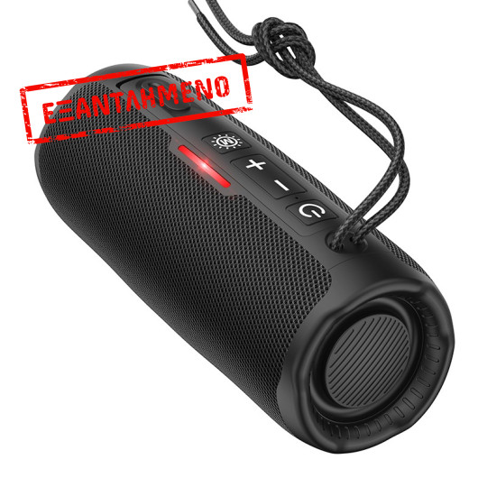 Φορητό Ηχείο Wireless Hoco HC16 Vocal Sports BT 5.3 1200mAh 2x5W με USB Micro SD 3.5mm FM και LED Μαύρο
