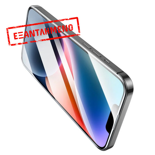 Tempered Glass Hoco Premium Series A36 Anti-Fingerprint Dustproof 0.33mm 2.5D για Apple iPhone 15