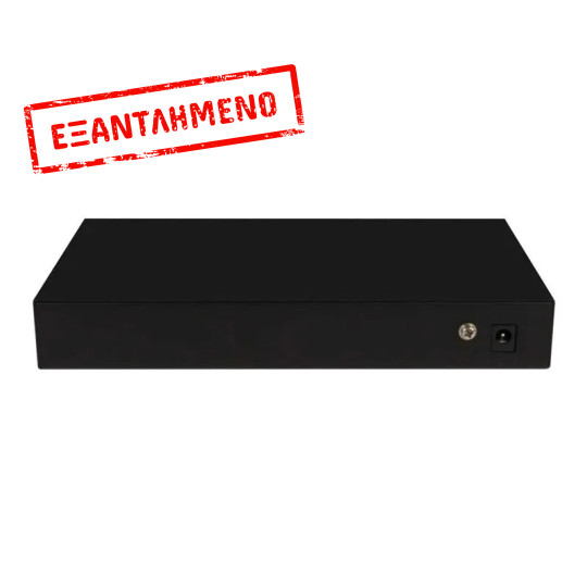 Ethernet Switch Ewind EW-S1910FG-DP 8xRJ45 10/100/1000Mbps + 2x1000Mbps  Gigabit Fiber PoE Switch με 2xGiga SFP IP30