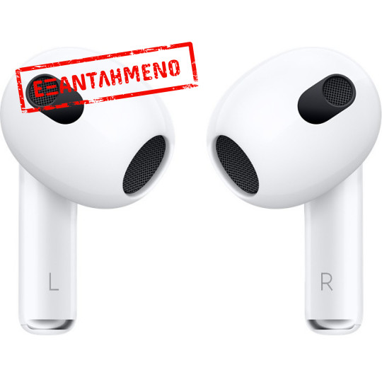 Bluetooth Apple AirPods MME73ZM/A 3rd Generation με MagSafe Θήκη Φόρτισης