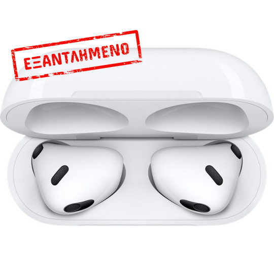Bluetooth Apple AirPods MME73ZM/A 3rd Generation με MagSafe Θήκη Φόρτισης