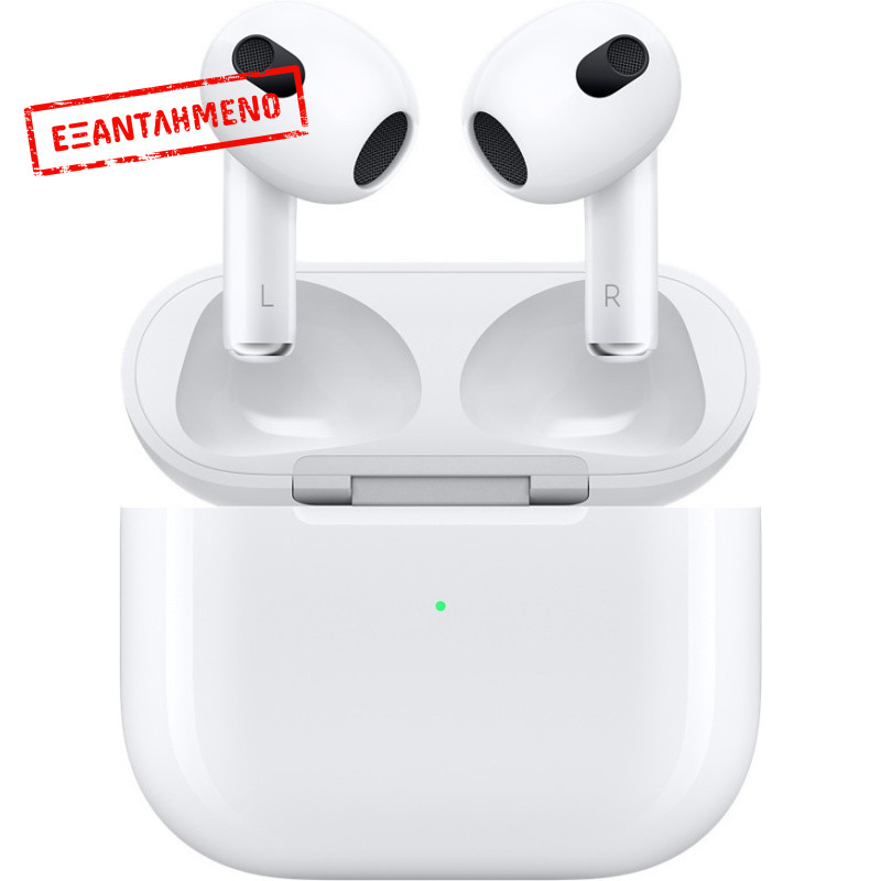 Bluetooth Apple AirPods MME73ZM/A 3rd Generation με MagSafe Θήκη Φόρτισης