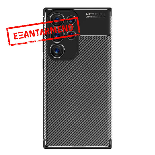 Θήκη Ancus AutoFocus Carbon Fiber για Samsung SM-S928 Galaxy S24 Ultra 5G  Μαύρη