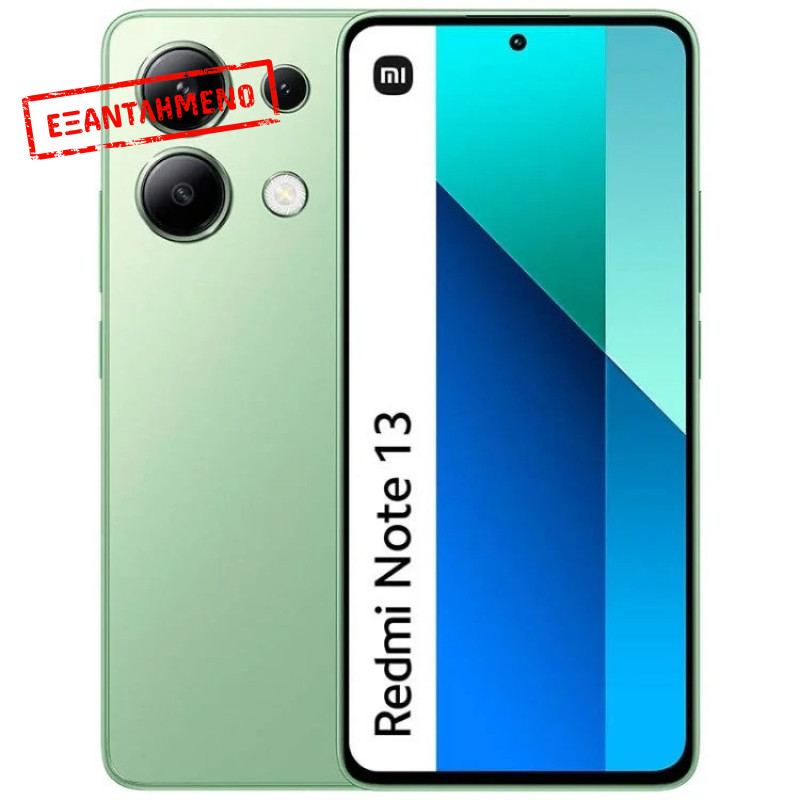 Xiaomi Redmi Note 13 4G Dual Sim 6.67" 8GB/256GB NFC IP54 Mint Green Xiaomi Redmi Note 13 4G Dual Sim 6.67" 8GB/256GB NFC IP54 Mint Green