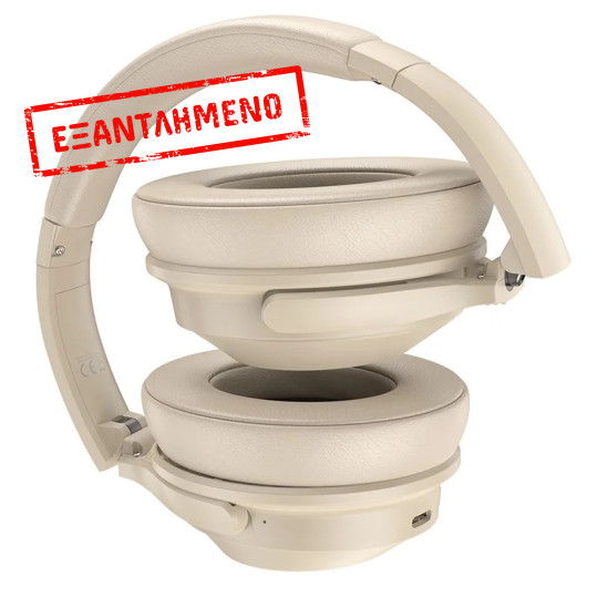 Wireless Ακουστικά Stereo Hoco W37 Sound V5.3 500mAh AUX Active Noise Cancellation Χρυσαφί