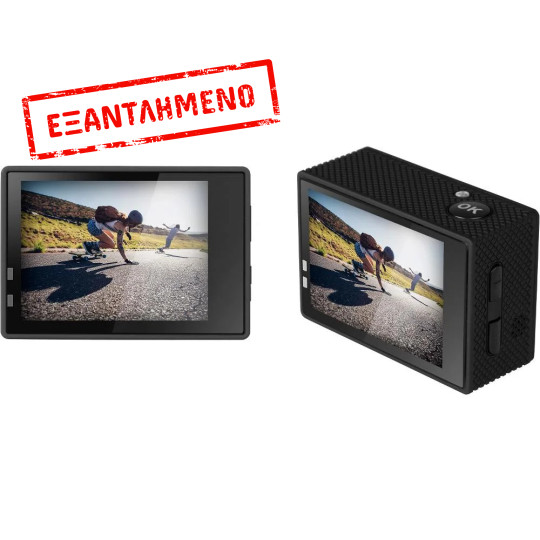 Action Camera Sencor 3CAM 2002 1920x1080 30Fps 900 mAh 2" TFT Οθόνη και Αδιάβροχη Θήκη